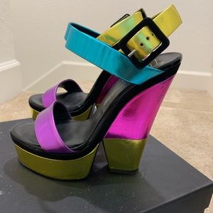 Giuseppe Wedge Heels